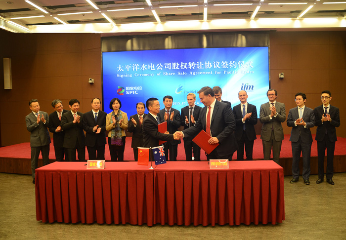 SPIC Signs Share Purchase Agreement to Acquire 100 Percent of Pacific Hydro
